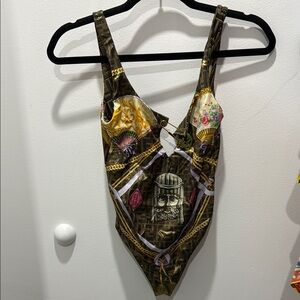 Fendi Multicolor One Piece Swimsuit